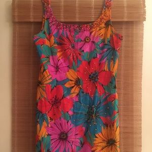 👗Embellished Beaded Silk Dress👗